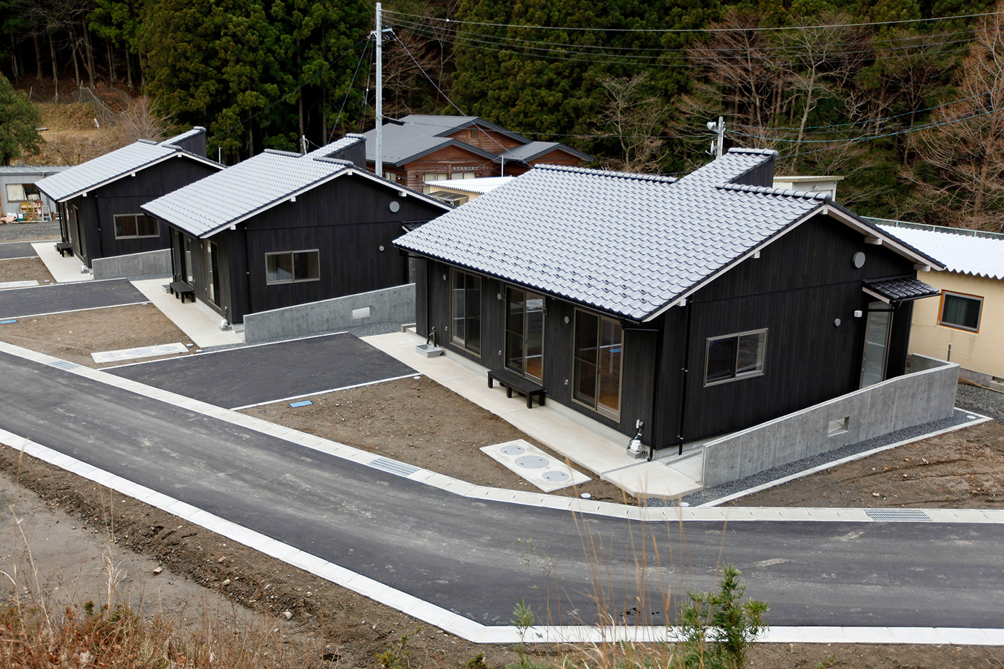 大石地区　災害公営住宅