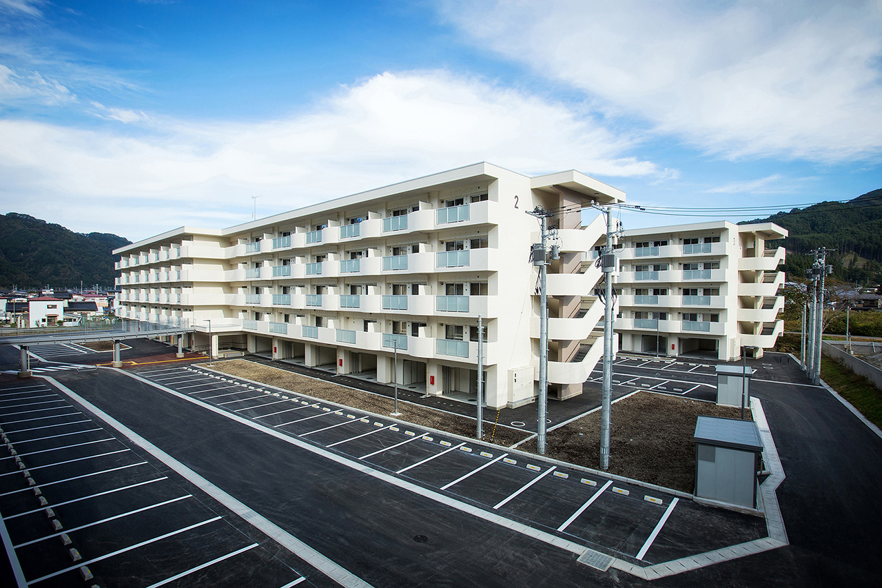 屋敷前地区（第2工区・第3工区）　 災害公営住宅