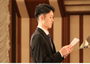 新入社員代表決意表明